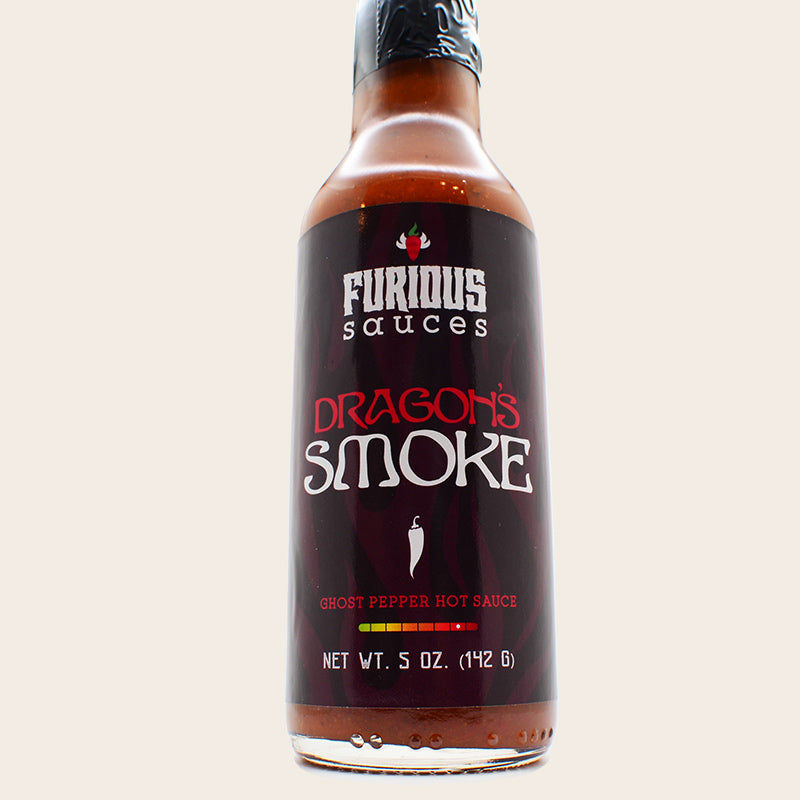 Dragon's Smoke (Ghost Pepper) Hot Sauce | BBQ | Chicken | Ribs | Wings