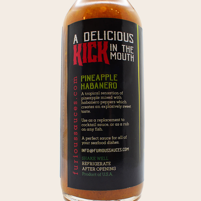 Monstera's Agony (Pineapple-Habanero) Hot Sauce | Seafood | Fish | Chicken