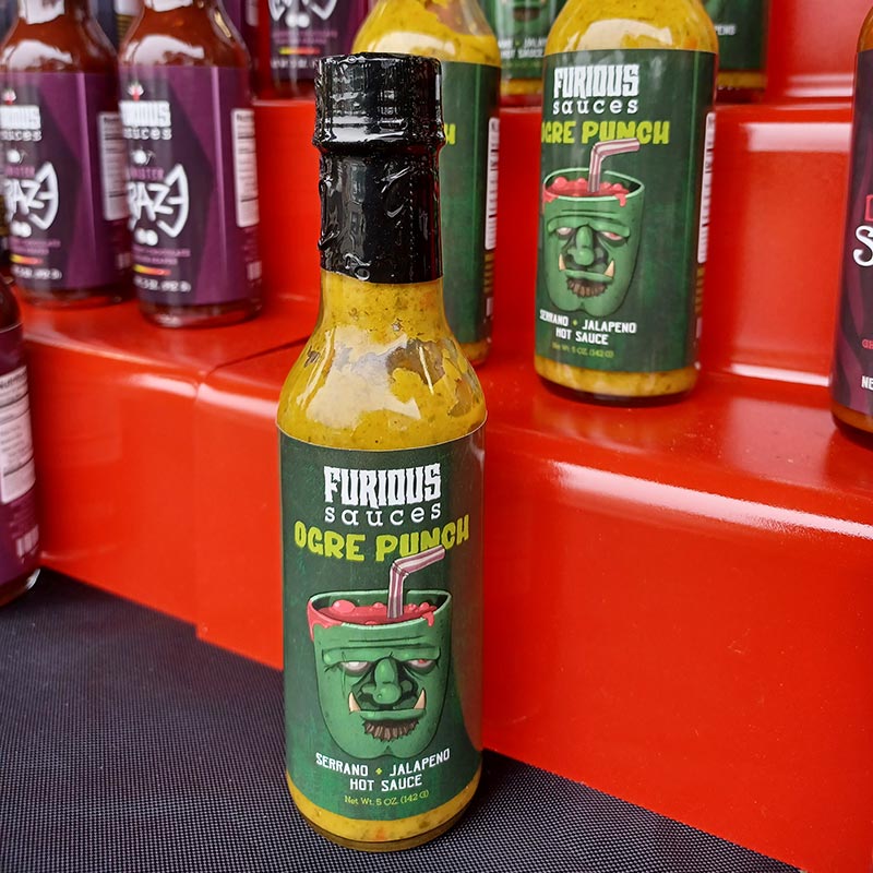 Ogre Punch (Serrano + Jalapeno) Hot Sauce | Burritos | Tacos | Enchiladas